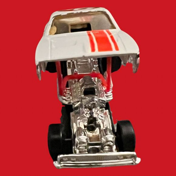 Vintage Matchbox 1971 Dodge Charger “Orange Peel" #74 Kid Marker - Picture 5 of 6